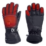 Heated Gloves, for Men Women 4000 MAh Rechargeable Battery Powered Waterproof Warm Press screen Gloves