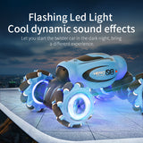 2.4G 4WD RC Car Gesture Sensor 360°Stunt Car Drift Twisting Flash Dancing Vehicle Off-road Remote Control Car Model Kid Boy Gift