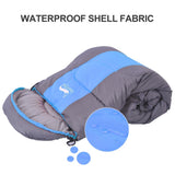 Camping Sleeping Bag, Lightweight 4 Season Warm & Cold Envelope Backpacking Sleeping Bag for Outdoor Traveling Hiking