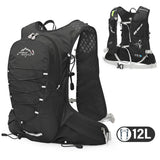 12L Ultralight Cycling Hydration Backpack Lightweight Riding Vest Pack Backpack for Outdoor Running Camping Hike Mountaineering