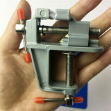 New Arrival 3.5" Aluminum Miniature Small Jewelers Clamp On Table Bench Vise Mini Tool Vice Muliti-Funcational