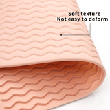 Square Pet Mat For Pet Food Pad Dog Cat Feeding Mat Simple Solid Color Pet Placemat  Pet Bowl Pad Silicone non-slip Placemat