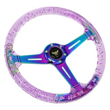 14'' Racing Steering Wheel for Race Car Car Interior Trim Modification Drifting Steering Wheel Accessories
