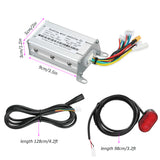 Electric Scooter 36V 250W Brushless Motor Controller with Digital Display Headlight Taillight Electric Scooter for Xiaomi M365