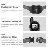 Waterproof Dog Training Collar Rechargeable 500m Remote Control Chip Design Dog Training Shock Collar for All Size Dogs 40% Off