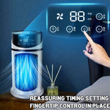 300ML Mini USB Portable Air Conditioner Cooler Fan Water Cooling Air Fan Conditioning Desktop ABS Black White 240*145.5mm