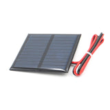 2pcs Newest Mini Polycrystalline Solar Battery System Solar Panel Module 5.5V 80mA 100mA 110mA 160mA 180mA
