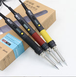 A-BF GS90D Industrial Soldering Iron LCD Display Sleep Function Welding Electric Solder Rework Tool Repair Kit Rework Station