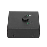HD Multimedia Interface Switcher 4K 60Hz 1 in 2 Out / 2 in 1 Out 2 Port Display Splitter Fit for PS4 for PC for iOS TV