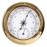 145mm Wall Mounted Thermometer Hygrometer Barometer Tidal Clock Weather Station R9UF