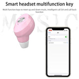 L20 Invisible Ture Wireless Earphone Noise Cancelling Luetooth-Compatible Headphone Handsfree Stereo Headset Earbud With Mic