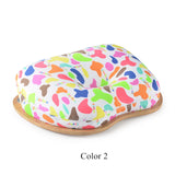 Multifunction Laptop Tray Stand Pillow Headrest Office Nap Pillow Knee Wood Table Laptop Desk Tablet Phone Flip Portable Outdoor