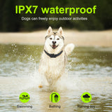 400M Dog Training Collar Rechargeable Remote control Electric Shock sound Waterproof For dogs Training Dog Supplies
