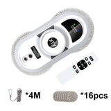 80W Window Cleaner Robot Electric Glass Household Remote Control Vacuum Cleaner Double Disc Cleaner Large Suction Automatic