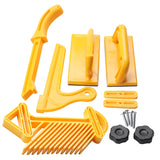 5Pcs Safety Push Block Stick Feather Board Set Woodworking Router Table Tools Short Push Blocks