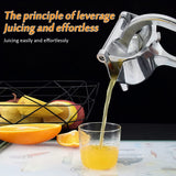 Durable Hand Lemon Juice Squeezer Aluminium Alloy Manual Juicer Juice Squeezer With Fruit Press Juicer For Lemon Juice