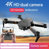 2021 New V4 Rc Drone 4k HD Wide Angle Camera 1080P WiFi Fpv Drone Dual Camera Quadcopter Real-time Transmission Helicopter Toys