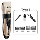 Professional Pet Dog Hair Trimmer Animal Grooming Clippers Cat Cutter Pet Shaver Electric Clipper Hair Cutting Clippers Machine