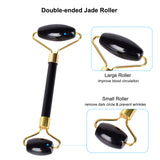 Jade Roller &amp; Scraping Board Set Scraping Massage Tools for Facial Skin Care Anti-aging Eye Neck Beauty Roller Facial Massager
