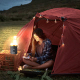 Camping Light Waterproof IPX5 Tent Lamp Portable Lantern LED Night Light Remote Control Working Light USB Rechargeable