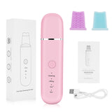 Blackhead Remover Ultrasonic Skin Scrubber Facial Cleaner Ion Acne Peeling Shovel Cleaner Facial Massager Tool Face Lift Machine