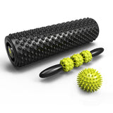 Fitness Foam Roller Muscle Relaxation Roller Pilates Exercise Back Massager Yoga Pole Exercise Equipment Push Back Massage Tool