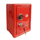 Household Insurance Box Mini Metal Safe Creative Piggy Bank Key Insurance Cabinet Desktop Decoration
