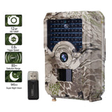 PR200 Trail Camera 12mp 49 Pieces 940nm Ir Led Hunting Camera Ip56 Waterproof Wildlife Camera Night Vision Photo Trap Scouts