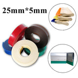 1 Roll 25mm*5mm Flat Head Silk Screen Printing Squeegee Rubber  65A/75A/85A Screen Printing Inks Scratch Blade Tools
