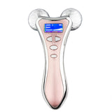 NEW Micro-current Vibration Massager 3D Face Roller Massager Microcurren Face Lift Massage Facial Massage Instrucment