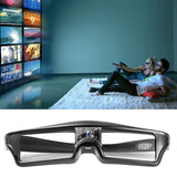3D Glasses Active Shutter Rechargeable Eyewear for DLP-Link Optama Acer BenQ ViewSonic Sharp Projectors Glasses