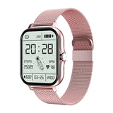 NEW GT20 Ultra-thin Smart Watch 1.69 inch Square Screen Bluetooth Call IP67 Waterproof Long Standby Watches Heart Rate Blood O