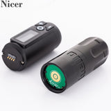 Wireless Tattoo Machine Pen German Motor 1950mAh Lithium Battery Fast Charge Mute Vibration High-Definition LCD Screen Display