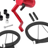 Patented Billet 6.4L Catch Can Billet Round Turbo Reservoir Can Kit Oil Catch Tank for 5038-210-3-Ps