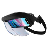 AR Headset, Smart AR Glasses 3D Video Augmented Reality VR Headset Glasses for iPhone & Android 3D Videos and Games