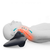 Neck Pain Relief Massager Brace Neck Warm Compress Cervical Disc Hernia EMS Therapy Device