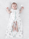 Cotton Sleeping Bag Newborn Baby Breathable Sleepwear Anti-Kick Baby Sleeveless Vest Sleeping Bag Thin Section