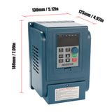 AC380V 1.5KW Digital Adjustable Frequency Drive Free Ship 3-Phase Speed Controller Motor V/F Vector Control Variable Inverter
