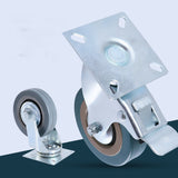 4PCS 2.5/3 Inch Swivel Furniture Caster Wheels Heavy Duty Industrial For Carts Workbench Industrial Equipment Rolling Trolley