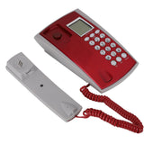 Mini Telephone Landline Phone Desktop Corded Fixed Phone Wall Mounted Telephone with Caller ID Display for Hotel Office Home
