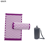 68x41cm Massager Cushion Head Neck Back Foot Acupressure Mat Relieve Stress Body Pain Acupuncture Massage Pillow Yoga Spike Mat