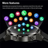 Smart Watch Men Bluetooth Call 1.43inch AMOLED Screen NFC Heart Rate Blood Oxygen 400Mah Big Battery Smartwatch
