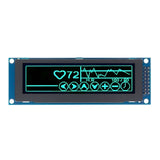 OLED Display 3.12Inch 256X64 25664 Dots Graphic LCD Module Display Screen LCM Screen SSD1322 Controller Support