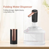 Portable Water Bottle Pump USB Charging Automatic Electric Water Dispenser Pump Bottle Water Pump Auto Switch Drinking Dispenser