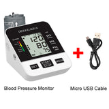 Home Arm Automatic Blood Pressure Monitor BP Sphygmomanometer Pressure Meter Tonometer for Measuring Arterial Pressure LCD displ