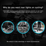 Bicycle Lights LED Warning Lights Night Bike Rear Light Mountain Bike Equipment Bicycle Lights Sports Entertainment
