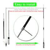 Huahong High Quality Quad Band Antenna HH-9000 29.6/50.5/144 /435MHz  2.15/2.15/3/5dBi For TYT TH-9800 Mobile Transceiver