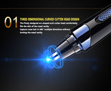 4 In 1 Men's Nose Hair Trimmer  USB Rechargeable Beard Hair Trimmer Eyebrow Hair Trimmer Sideburn Trimmer Electric Shaver Beard