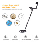 MD-810 Outdoor Metal Finder Underground Metal Detector LCD Treasure Finder Handheld Gold Digger Hunter Sensitivity Adjustable