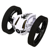 RC Car Bounce Car Remote Control Toys RC Robot 70cm High Jumping Car with Flexible Wheels Rotation LED Night Toys Robot Car